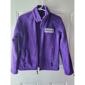 Core 365 Womens Small Purple Fleece Jacket Ripley's Gatlinburg Full Zip‎